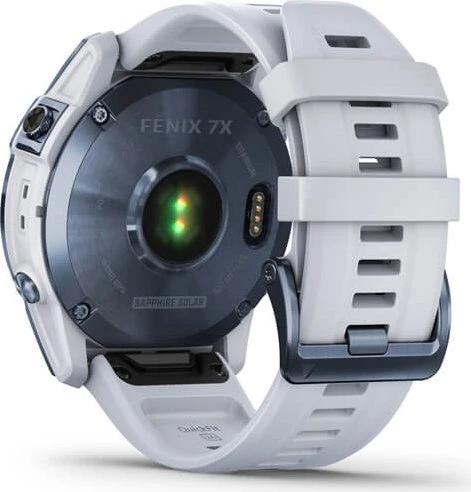 Garmin Fenix 7X Sapphire Solar blue dlc titan/whitestone
