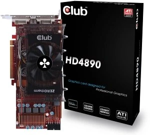 Club 3D Radeon HD 4890 ZEROtherm, 1GB GDDR5, 2x DVI, S-Video