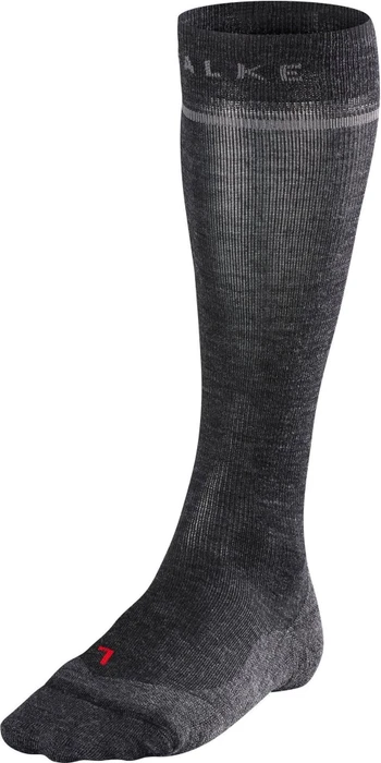 Falke Energizing Wool Laufsocken asphalt melange (Damen)