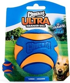 Chuckit Ultra Squeaker Ball, Large, Large