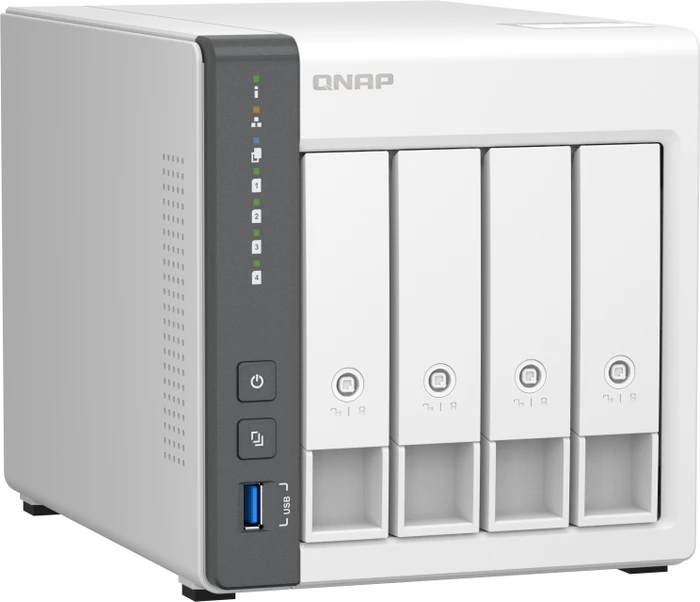 QNAP Turbo Station TS-433-4G, 4GB RAM, 1x RJ-45 2.5GBase-T, 1x RJ-45 1000Base-T