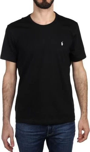 Ralph Lauren Crew Sleep T-Shirt kurzarm schwarz (Herren)