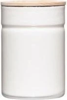 Riess Vorratsdose mit Eschenholzdeckel 565ml white