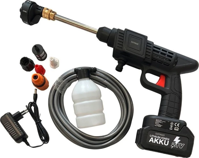 EASYmaxx 140W Akku-Hochdruckreiniger inkl. Akku 1.8Ah