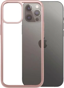 PanzerGlass Clear Case Color AntiBacterial Limited Edition für Apple iPhone 12 Pro Max rosegold
