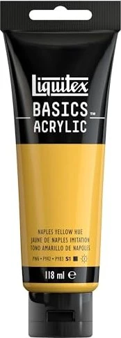 Liquitex Basics Acrylic naples yellow hue, 118ml
