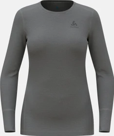 Odlo Natural Merino 260 Baselayer Funktionsshirt langarm odlo steel grey melange (Damen)