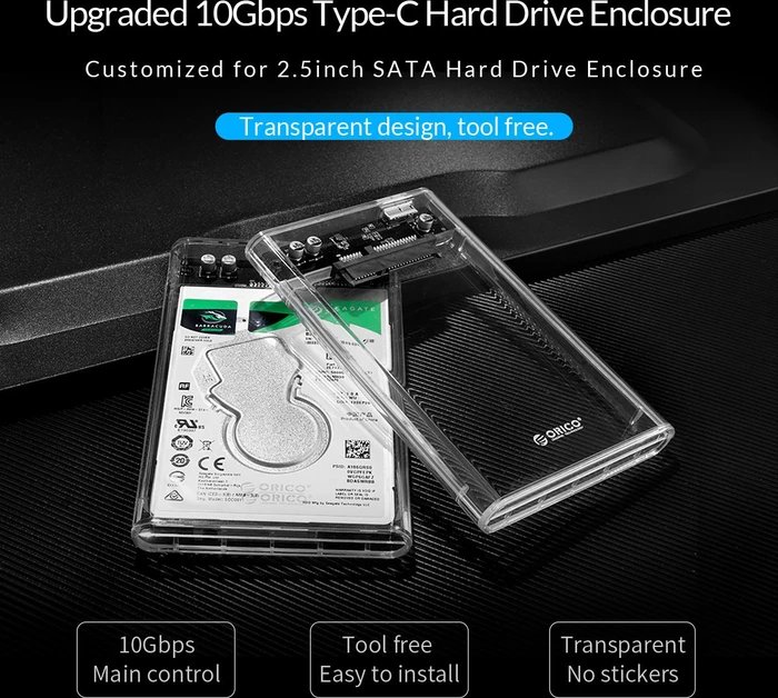 Orico 2139C3-G2, USB-C 3.1