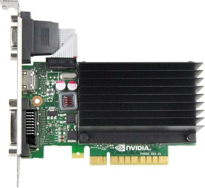 EVGA GeForce GT 730 low profile, 1GB DDR3, VGA, DVI, HDMI