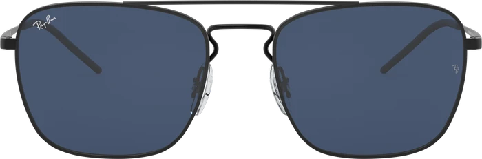 Ray-Ban RB3588 55mm matte black/blue