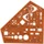 Schneider Standardgraph stano-Elektro Winkelschablone, orange (8191)