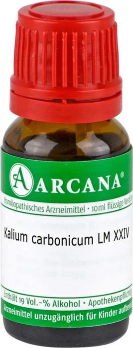 Arcana Kalium carbonicum LM 24 Dilution, 10ml