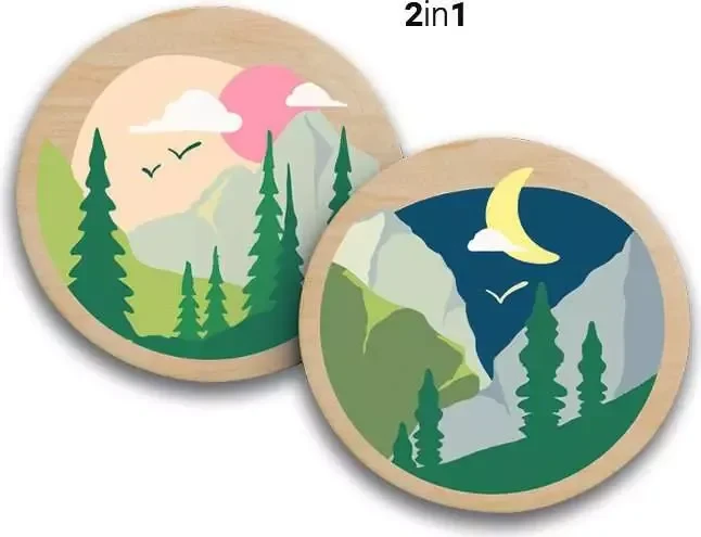 Ravensburger Malen nach Zahlen CreArt Wooden Stille Natur