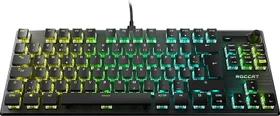 Roccat Vulcan TKL Pro, LEDs RGB, schwarz, Titan Optical Linear, USB, DE