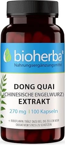 Bioherba Dong Quai (Chinesische Engelwurz) 270mg Kapseln, 100 Stück