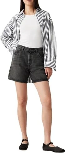 Levi's High Rise Baggy Shorts Jeans wheres my phone (Damen)