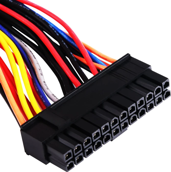 SilverStone PP10, 2x 24-Pin ATX Buchse auf 1x 24-Pin ATX Stecker, 1x Mainboard auf 2x PSU Y-Kabel