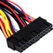 SilverStone PP10, 2x 24-Pin ATX Buchse auf 1x 24-Pin ATX Stecker, 1x Mainboard auf 2x PSU Y-Kabel Vorschaubild