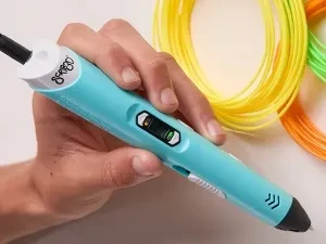 Scrib3D 3dPen Make, türkis/weiß