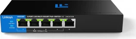 Linksys LN230 Desktop 2.5G Switch, 5x RJ-45, 60W PoE+ (LN2305P)