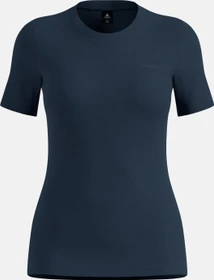 Odlo Natural Merino 200 Baselayer Funktionsshirt kurzarm dark sapphire (Damen)