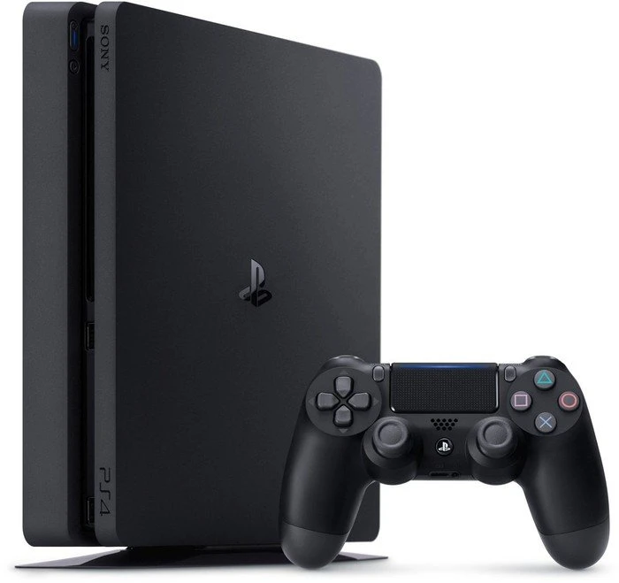 Sony PlayStation 4 Slim - 500GB inkl. 2 Controller schwarz