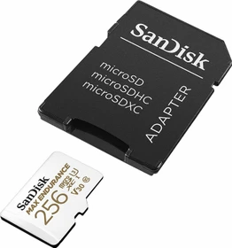SanDisk Max Endurance R100/W40 256GB Kit, UHS-I U3, Class 10