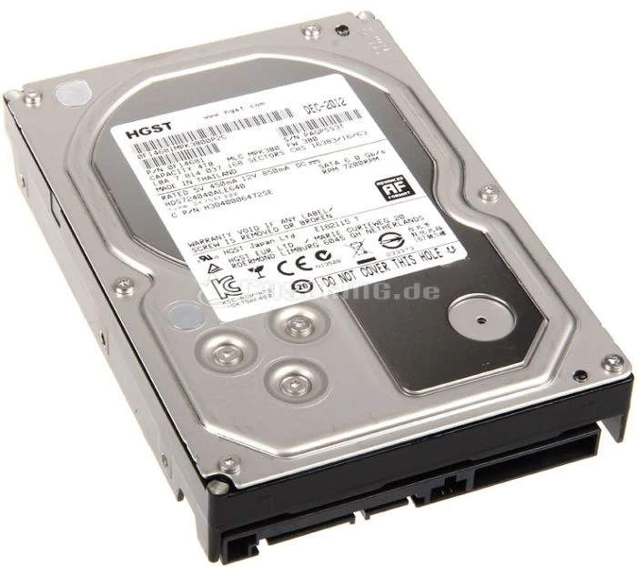HGST Deskstar IDK 4TB, 512e / 3.5" / SATA 6Gb/s