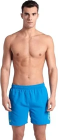 Arena Fundamentals Logo R Badeshorts blue lake/soft green (Herren)