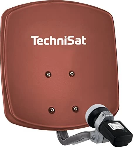 TechniSat DigiDish 33 ziegelrot Satfinder V/H-LNB