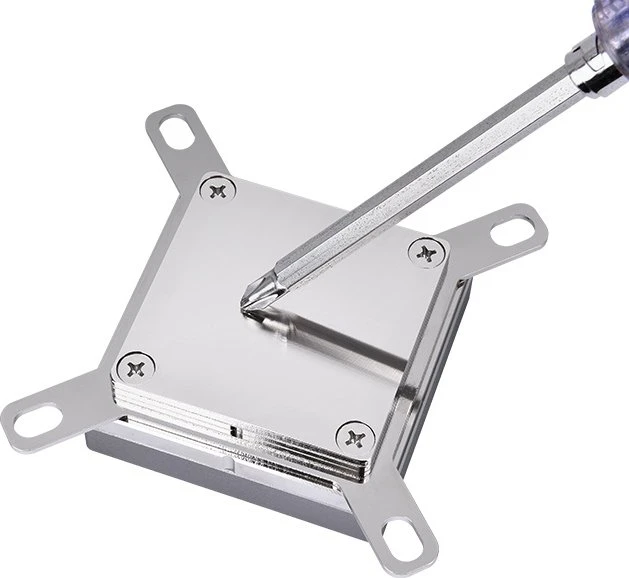 Thermaltake Pacific W8 CPU Water Block silber, Nickel