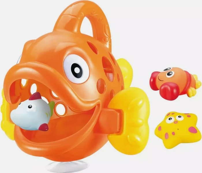 Jamara Badespielzeugsammler Hungry Fish orange