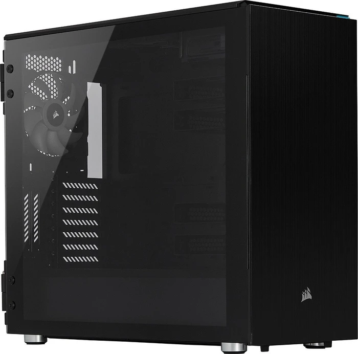 Corsair Carbide Series 678C, schwarz, Glasfenster, schallgedämmt