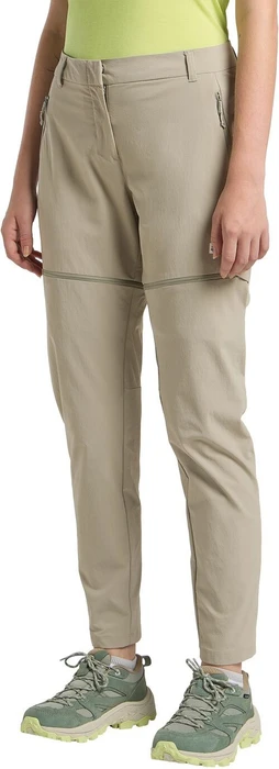 Jack Wolfskin Hikeout Zip-Off Hose lang stone (Damen)