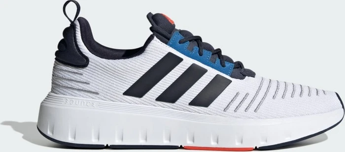 adidas Swift Run cloud white/legend ink/bright red (Herren)