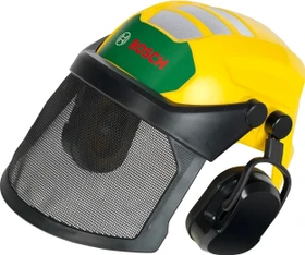 Theo Klein Bosch Waldarbeiter Helm mit Visier