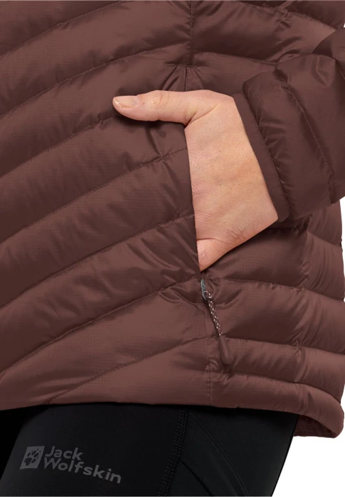 Jack Wolfskin Passamani Down Funktionsjacke dark maroon (Damen)