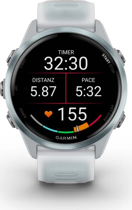 Garmin Forerunner 570 42mm cloud blue aluminium/translucent whitestone/cloud blue