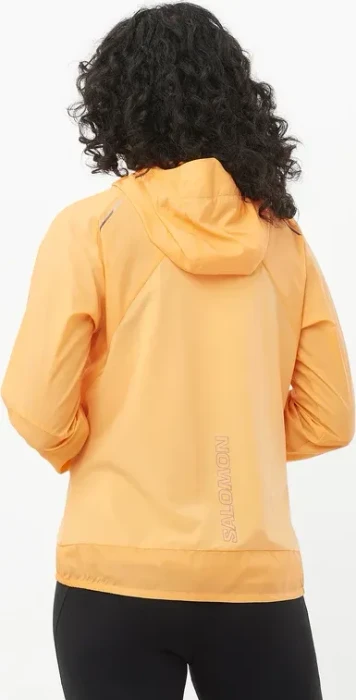 Salomon Bonatti Cross Wind Funktionsjacke warm apricot (Damen)