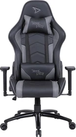 Steelplay SGC01 Gamingstuhl, schwarz/grau