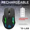 The G-Lab Kult Caesium Wireless Gaming Mouse, schwarz, USB Vorschaubild