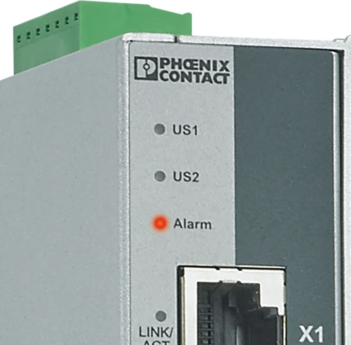 Phoenix Contact FL 1000 Industrial Railmount Switch 1001T-4POE, 5x RJ-45, 120W PoE+