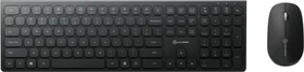 Alogic Echelon USB-C Rechargeable Wireless Mouse and Keyboard for Windows, schwarz, USB/Bluetooth, US