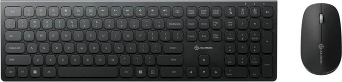 Alogic Echelon USB-C Rechargeable Wireless Mouse and Keyboard for Windows, schwarz, USB/Bluetooth, US