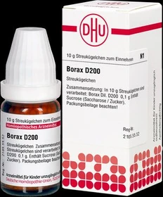 DHU Borax D200 Globuli, 10g