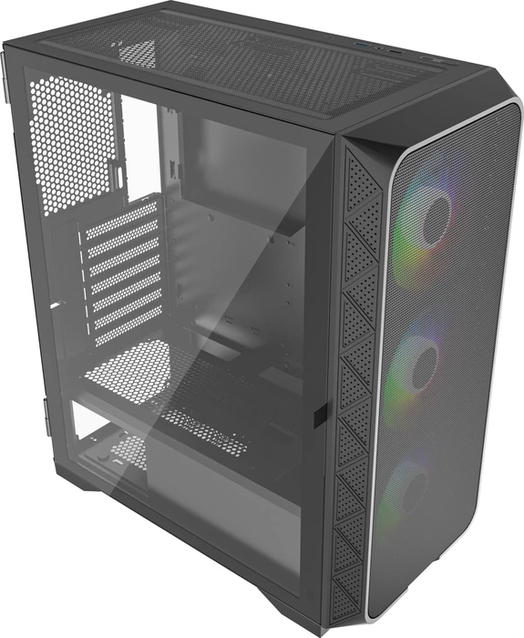 Gembird Fornax M200F Black, Glasfenster