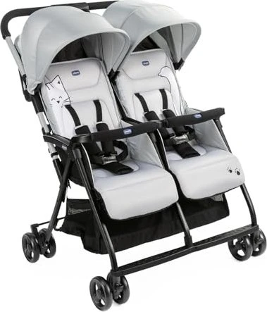 Chicco OHlalà Twin silver cat