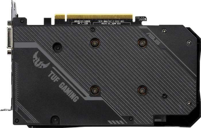 ASUS TUF Gaming GeForce GTX 1660 Ti, TUF-GTX1660TI-6G-GAMING, 6GB GDDR6, DVI, 2x HDMI, DP