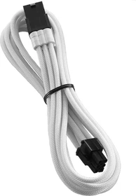 CableMod PRO ModMesh 6-Pin PCIe Extension, 6-Pin PCIe Verlängerungskabel, weiß, 45cm