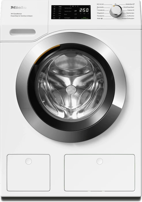 Miele W1 Excellence WEG895WPS PowerWash & TwinDos & Steam Frontlader lotosweiß